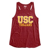 USC Trojans Women's Cardinal Aria Racer Back Tank